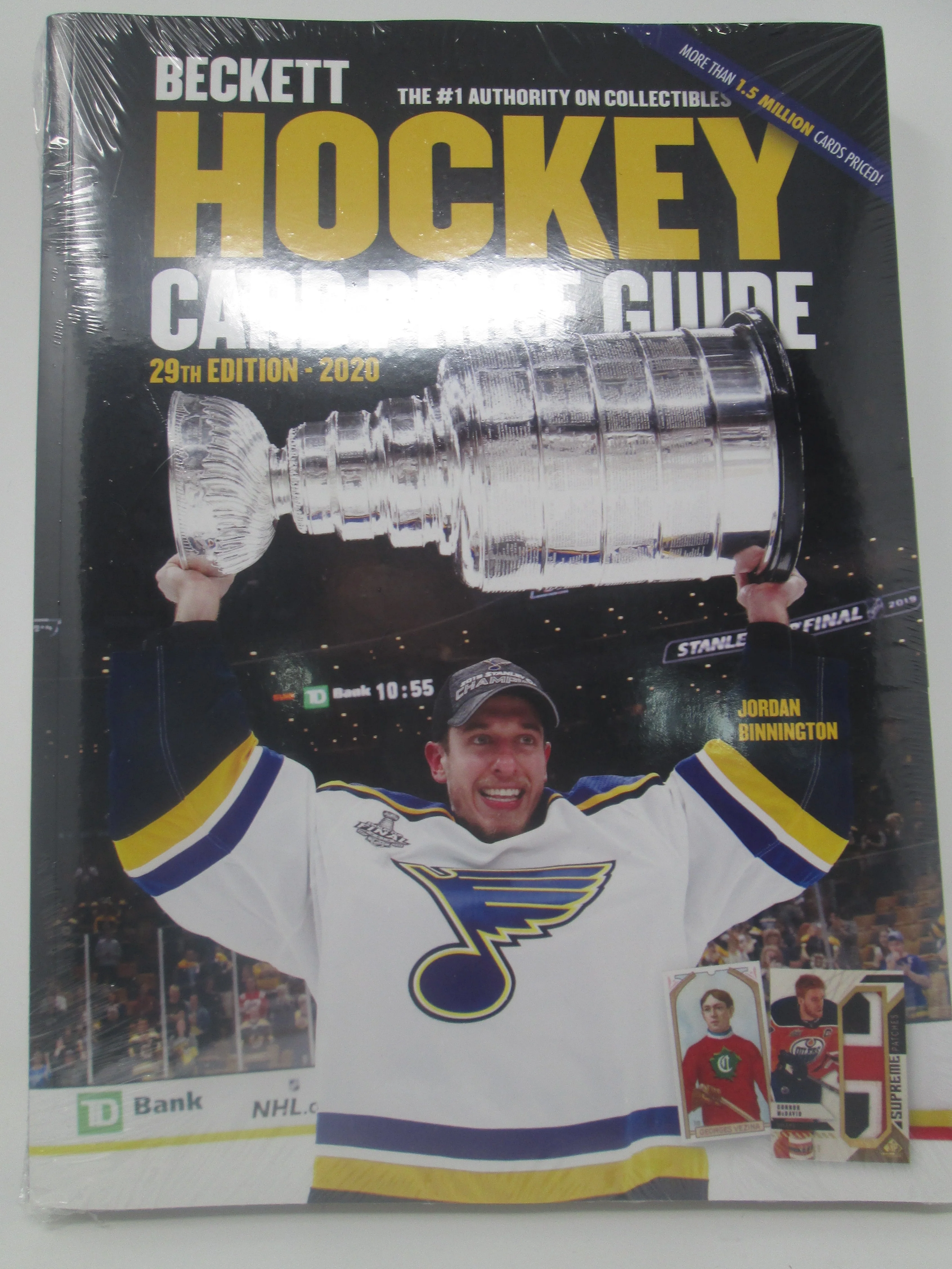 2020 Beckett Hockey Card Annual Price Guide 29th Edition Jordan Binnington - Image 2