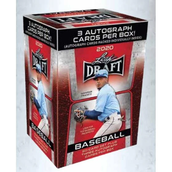 2020 Leaf Draft Baseball Blaster Box