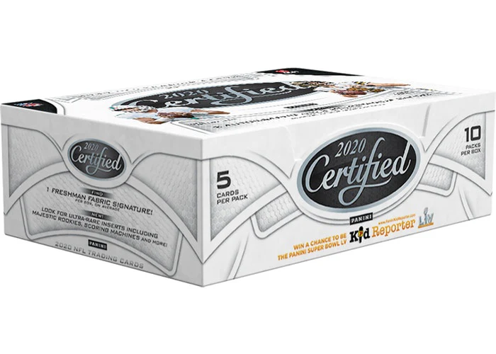 2020 Panini Certified Football Hobby Box - Image 2