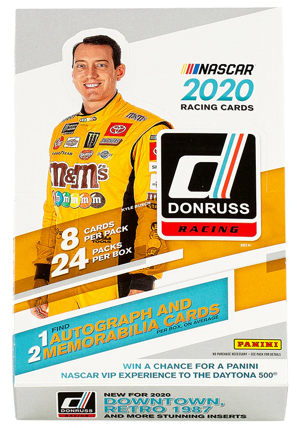 2020 Panini Donruss NASCAR Racing Hobby Box