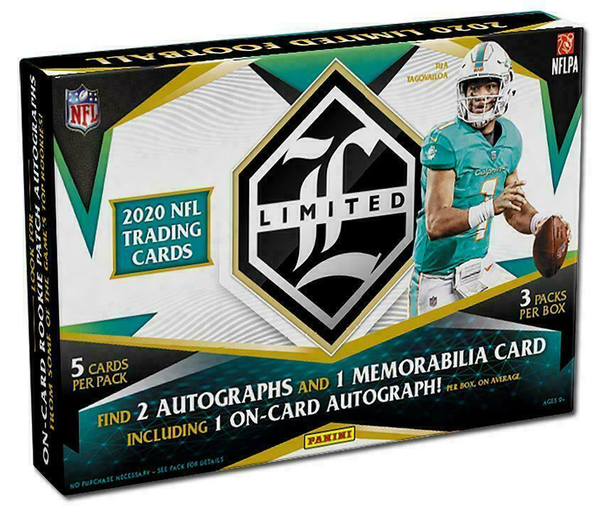 2020 Panini Limited Football Hobby Box