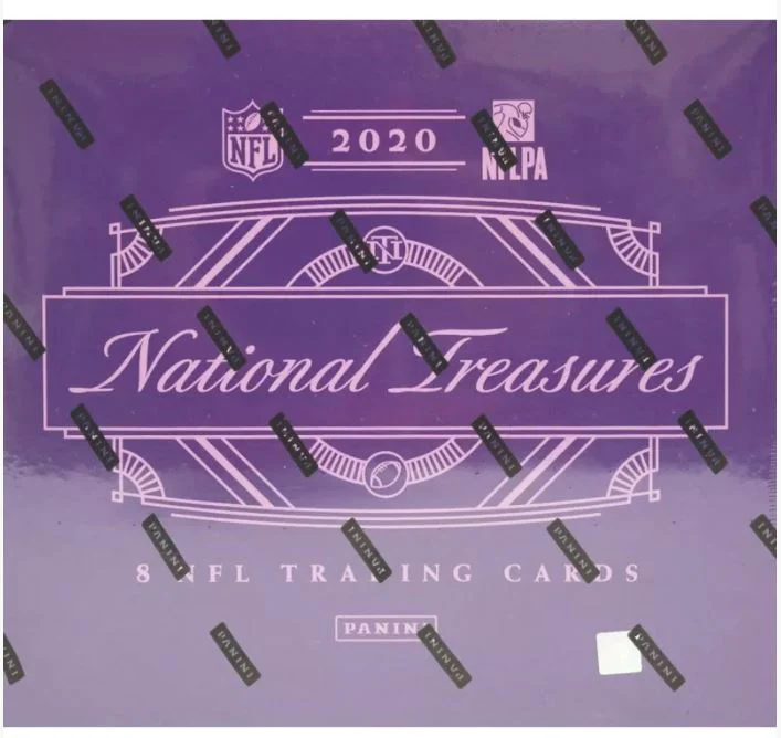 2020 Panini National Treasures Football Hobby Box