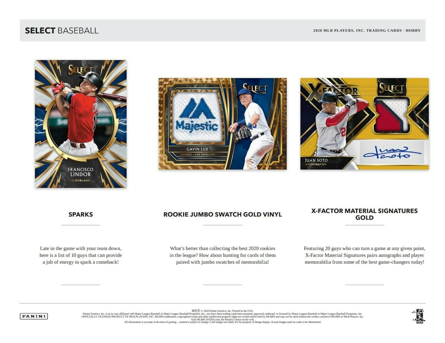 2020 Panini Select Baseball Hobby Box - Image 3