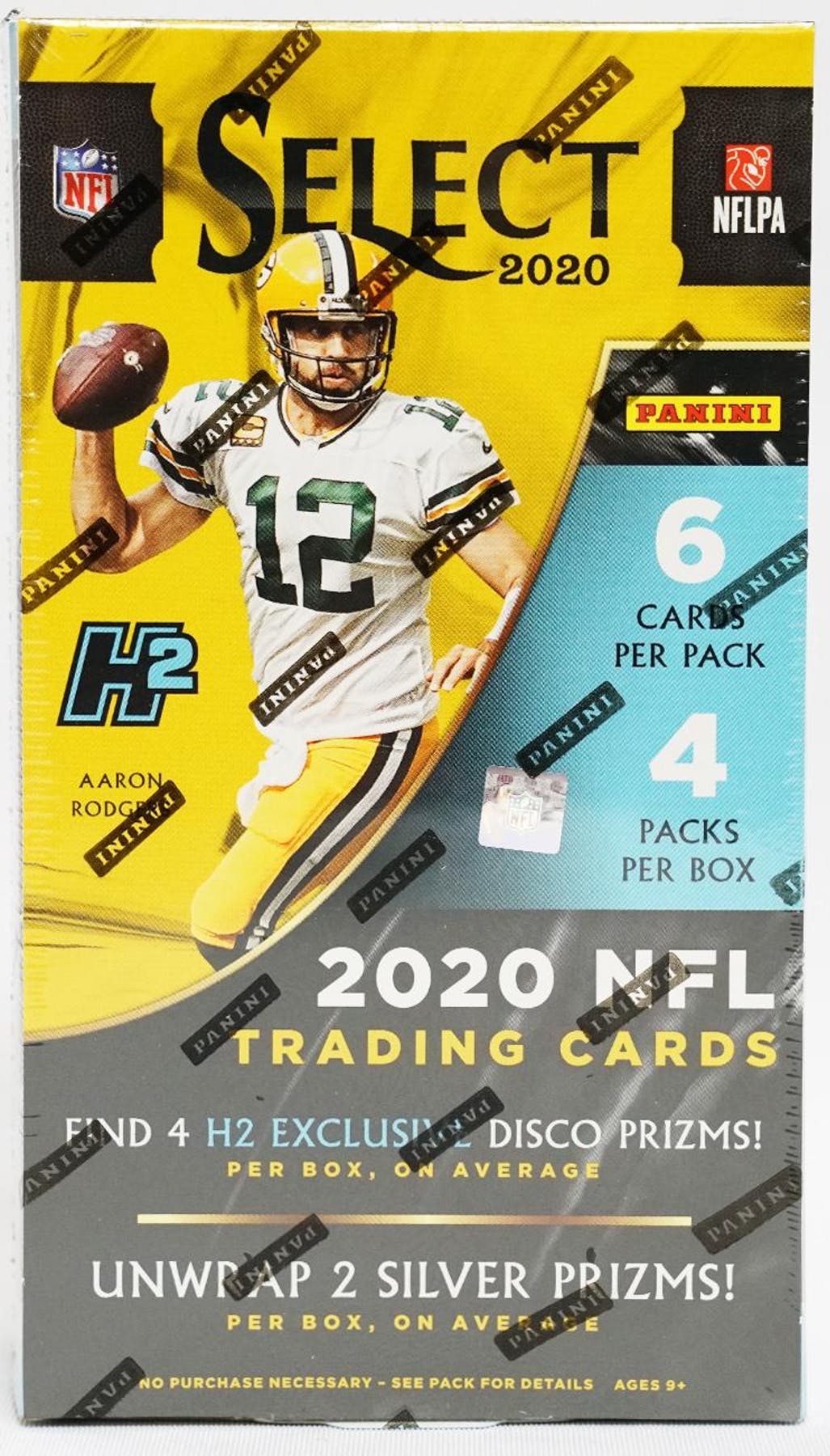 2020 Panini Select Football Hobby Hybrid Box