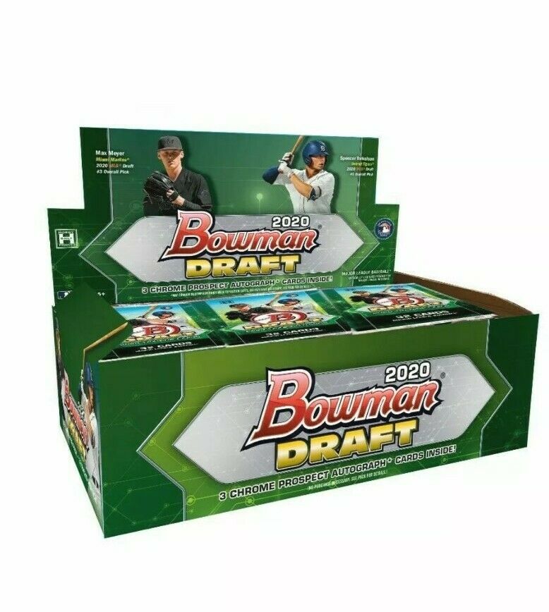 2020 Topps Bowman Draft Baseball Hobby Sealed Box