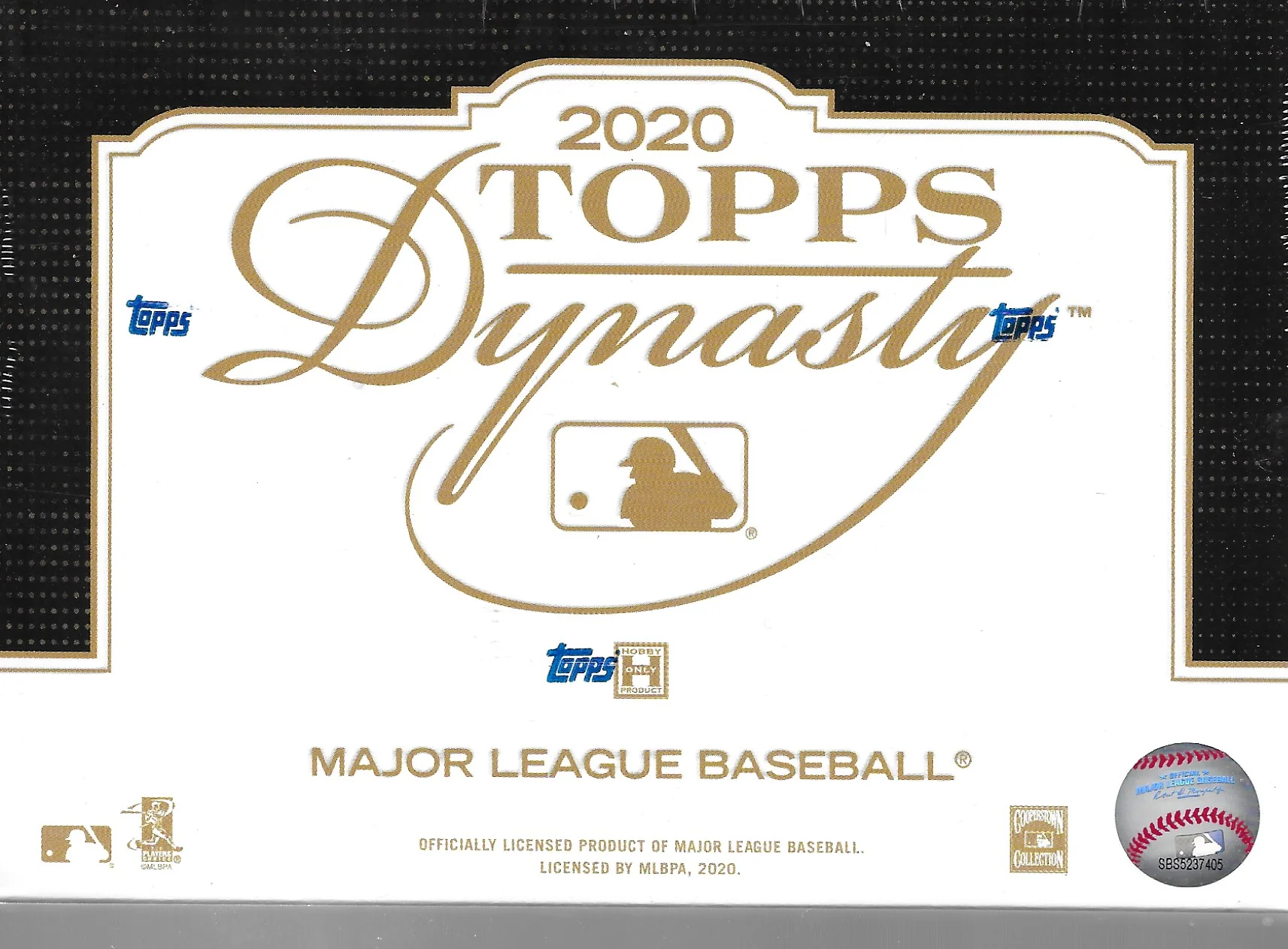 2020 Topps Dynasty Baseball Box