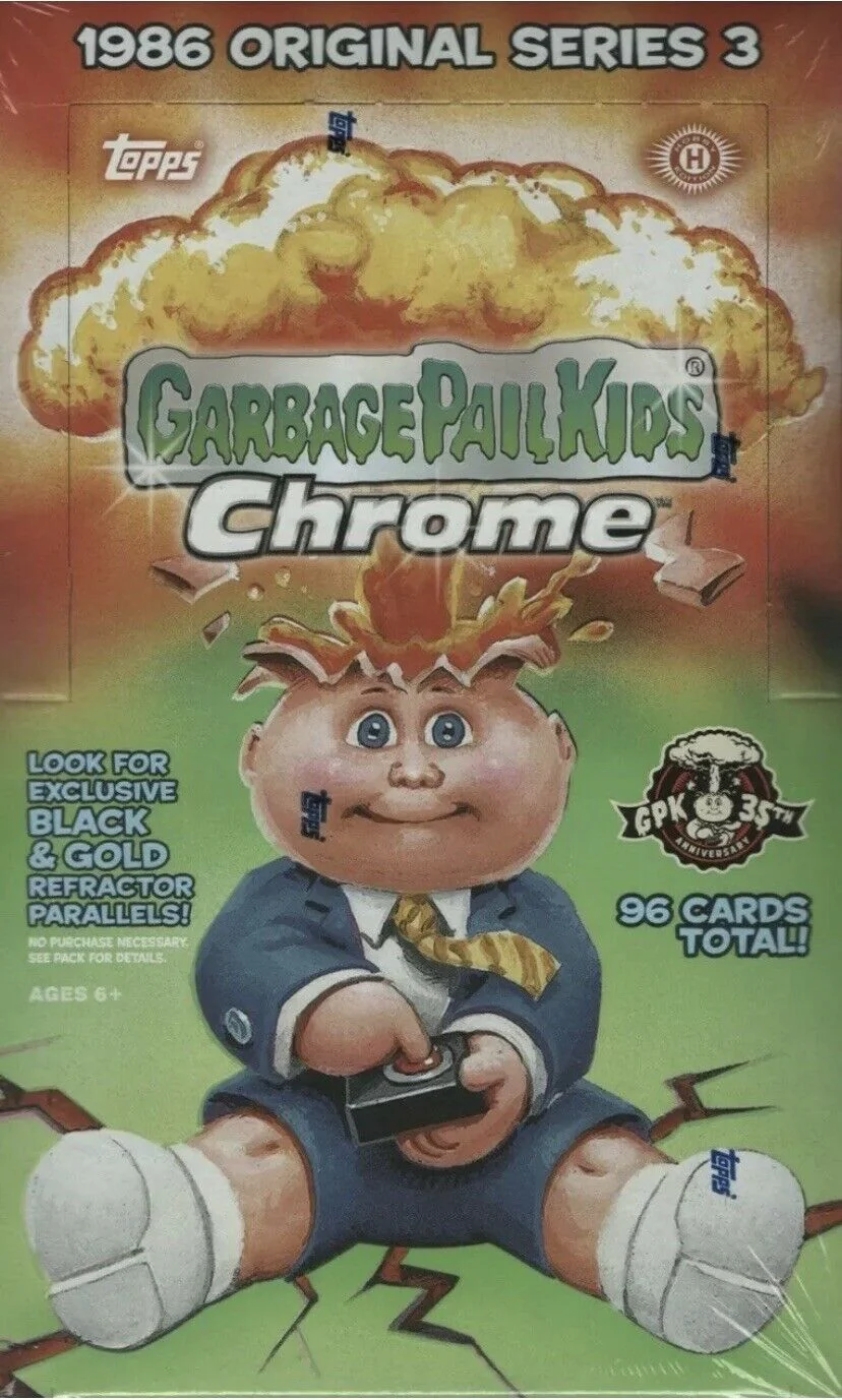 2020 Topps Garbage Pail Kids Chrome Series 3 Hobby Box