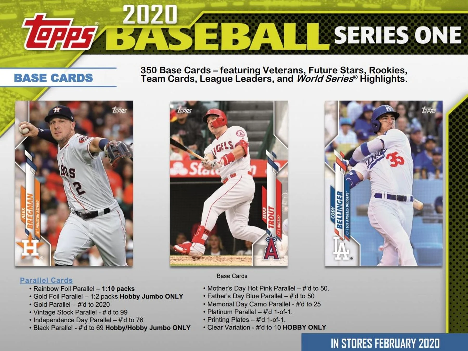 2020 Topps Series 1 Baseball Hobby Box - Image 5