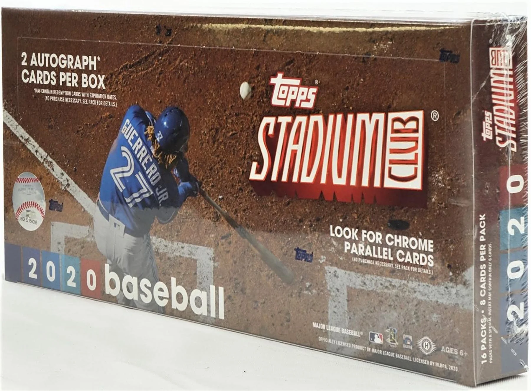 2020 Topps Stadium Club Baseball Hobby Box