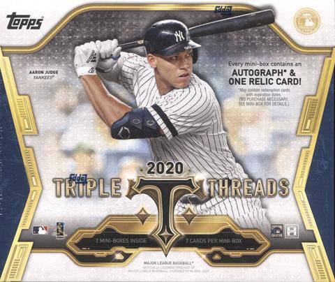 2020 Topps Triple Threads Baseball Hobby Box