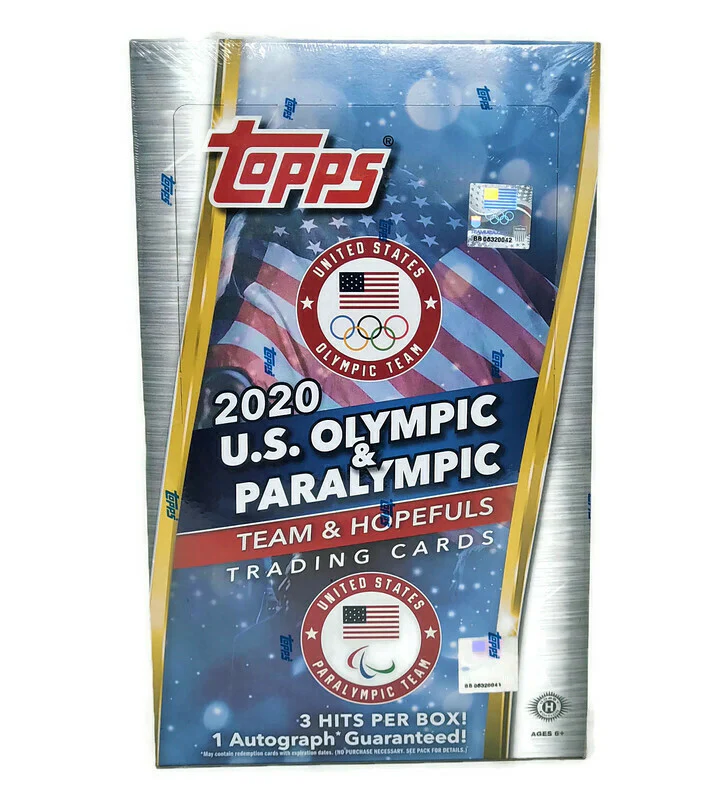 2020 Topps U.S. Olympic & Paralympic Team Hopefuls Hobby Box