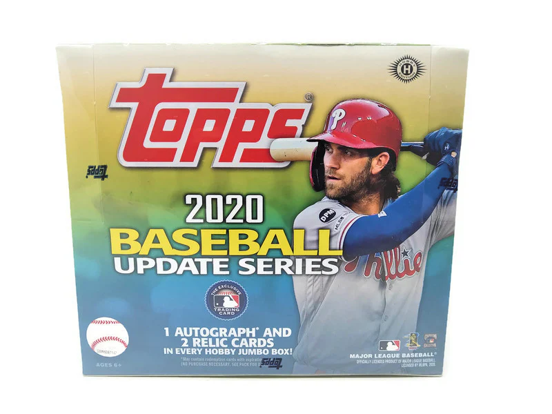 2020 Topps Update Series Baseball Jumbo Box