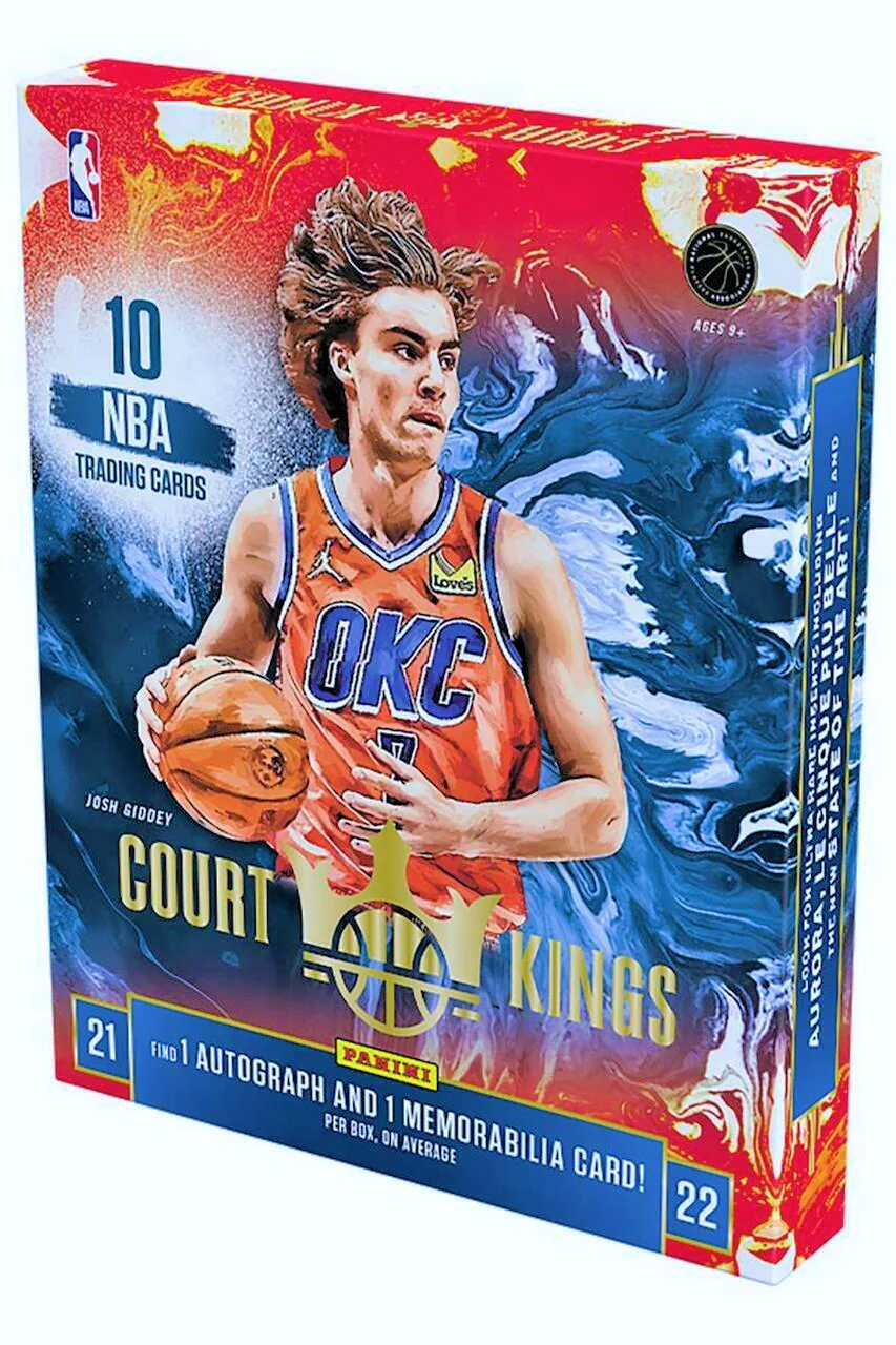 2021-22 Panini Court Kings Basketball Hobby Box - Image 2