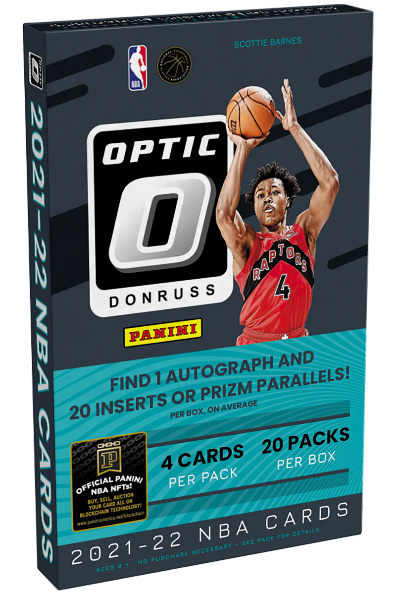 2021-22 Panini Donruss Optic NBA Basketball Hobby Box