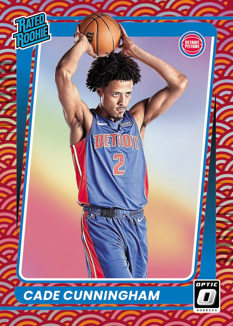 2021-22 Panini Donruss Optic NBA Basketball Hobby Box - Image 3