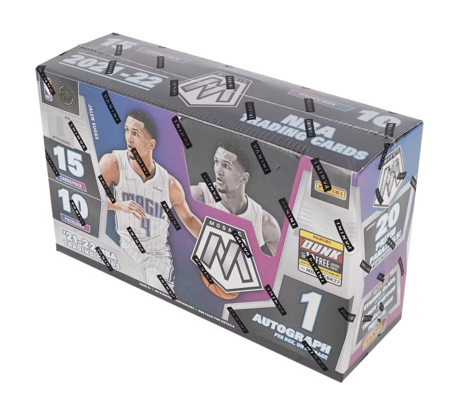 2021-22 Panini Mosaic Basketball Hobby Box - Image 2