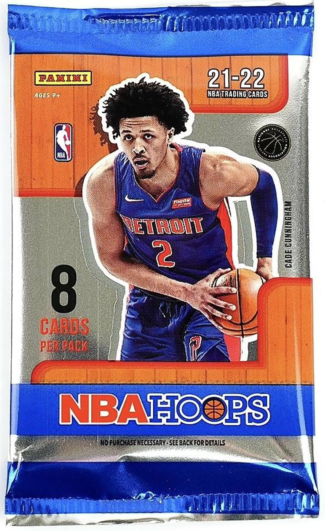 2021-22 Panini NBA Hoops Basketball Hobby Box - Image 3