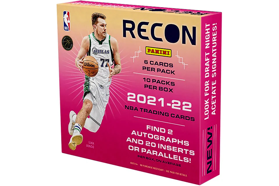 2021-22 Panini Recon Basketball Sealed Hobby Box
