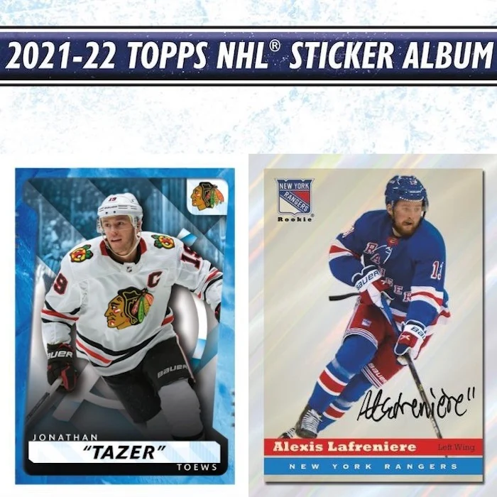 2021-22 Topps NHL Hockey Sticker Album