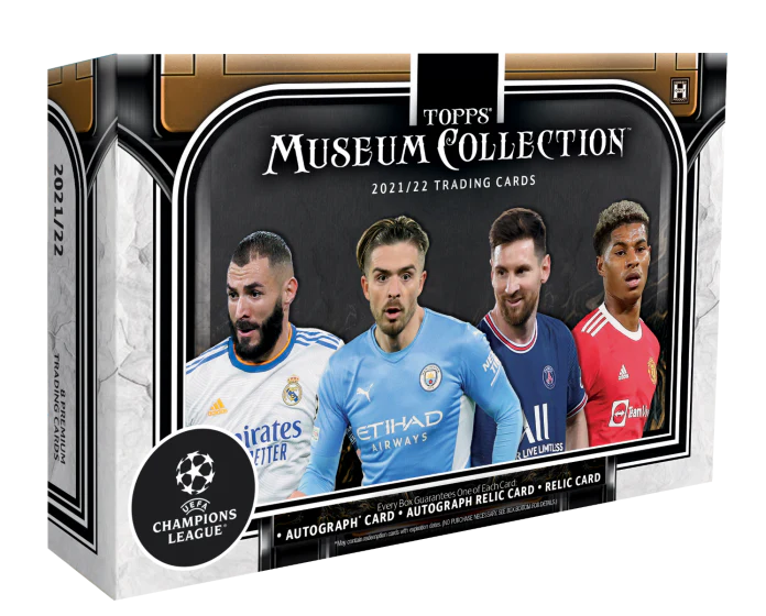 2021/22 Topps UEFA Champions League Museum Collection Soccer Hobby Box