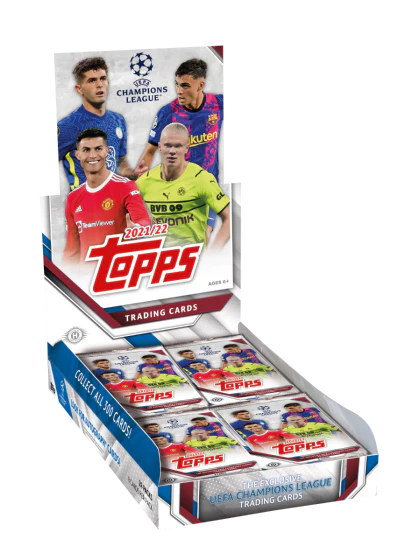 2021-22 Topps UEFA Champions League Soccer Hobby - Image 2