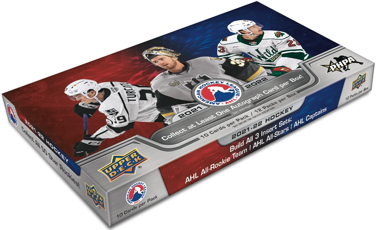 2021-22 Upper Deck AHL Hockey Hobby Box