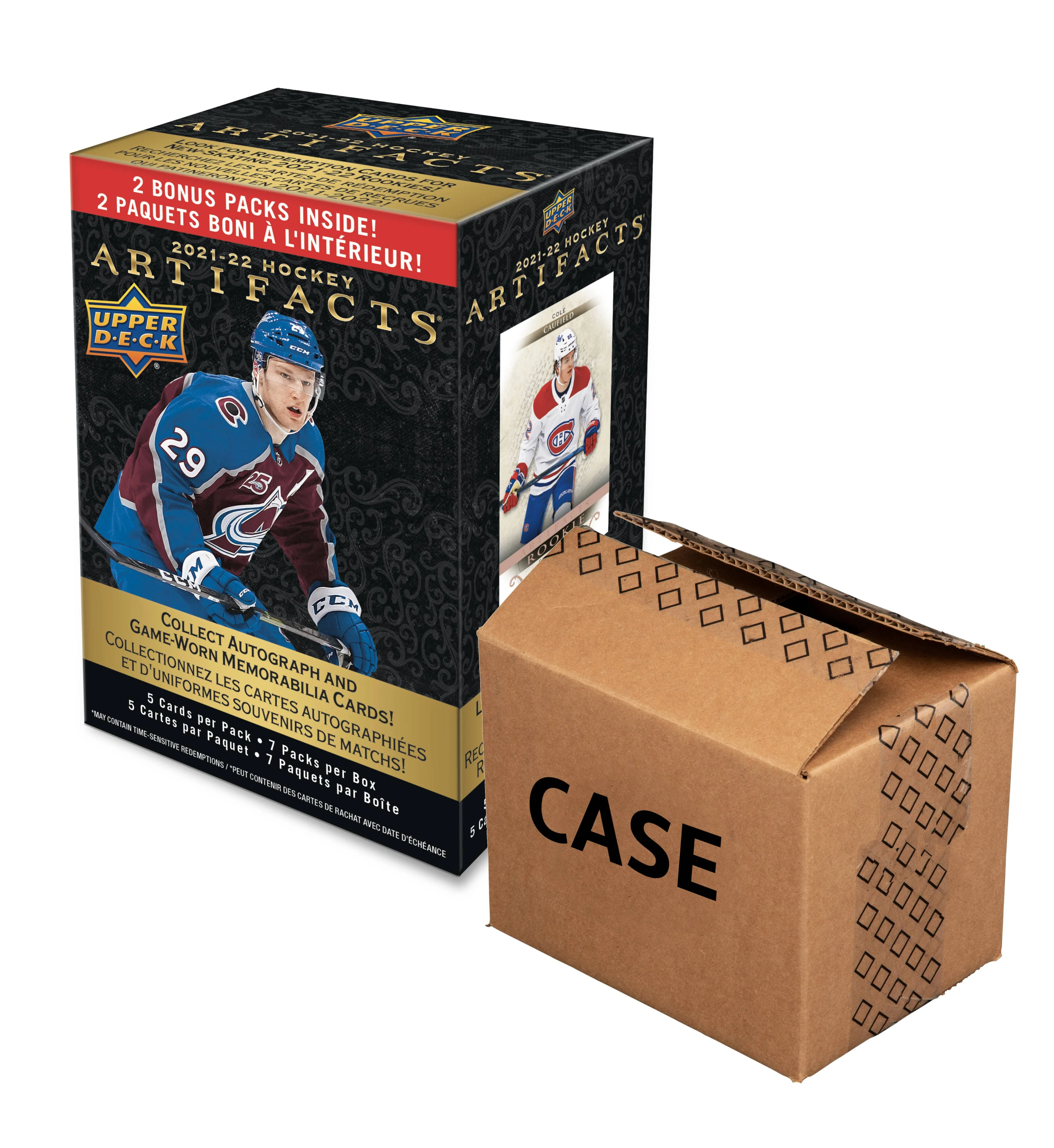 2021-22 Upper Deck Artifacts Hockey Blaster Case (Case of 20 Boxes)