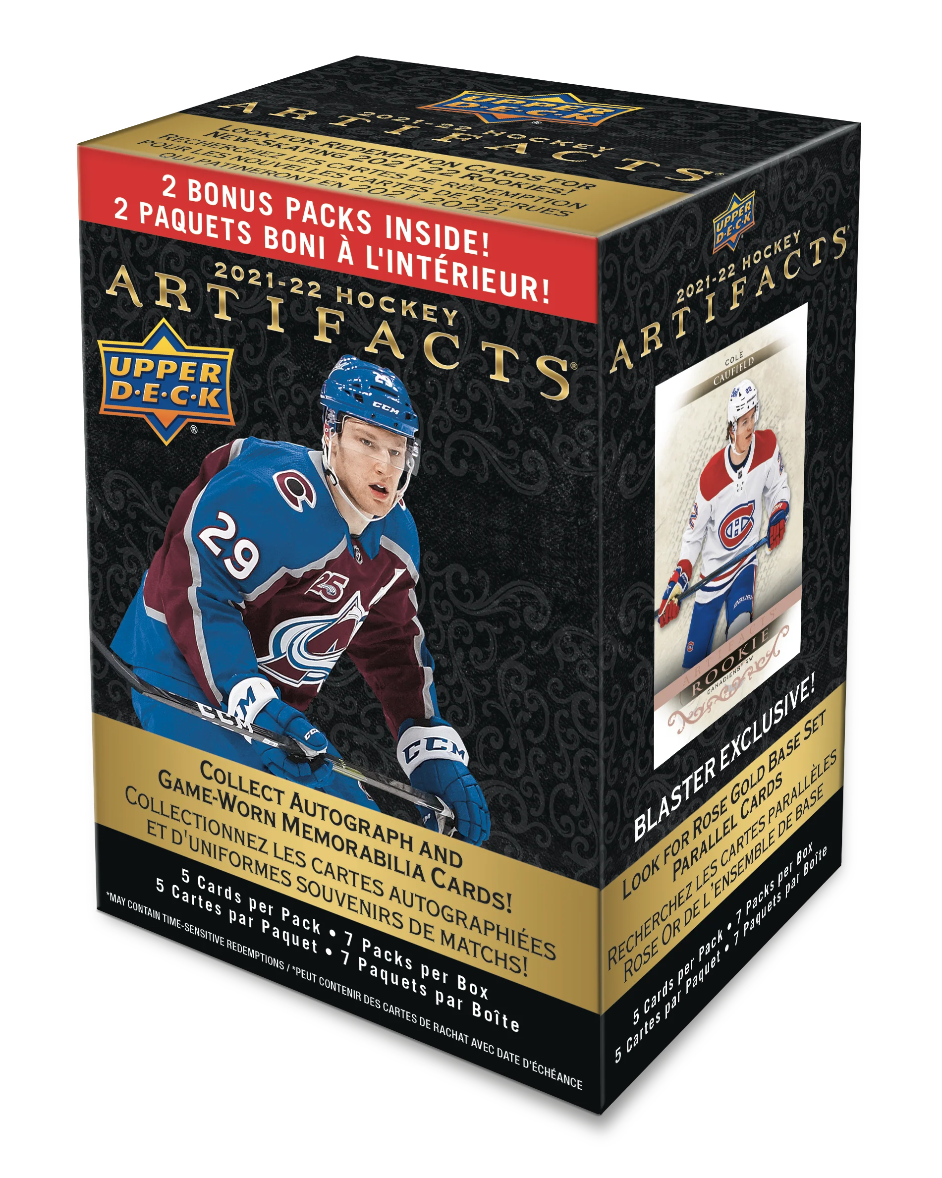 2021-22 Upper Deck Artifacts Hockey Blaster Case (Case of 20 Boxes) - Image 2