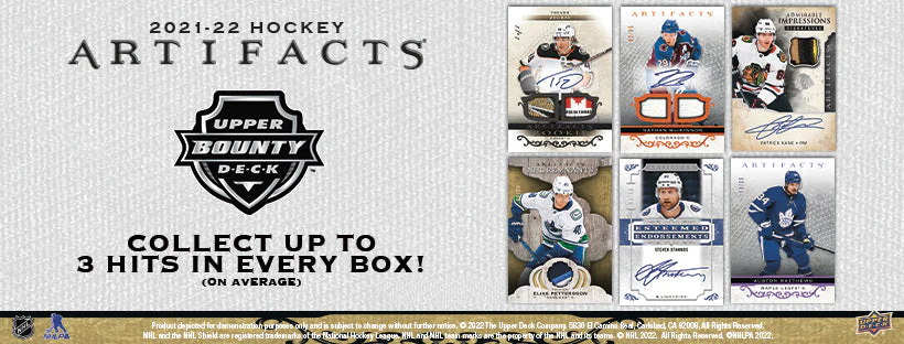 2021-22 Upper Deck Artifacts Hockey Hobby Case (Master Case of 20 Boxes) - Image 3