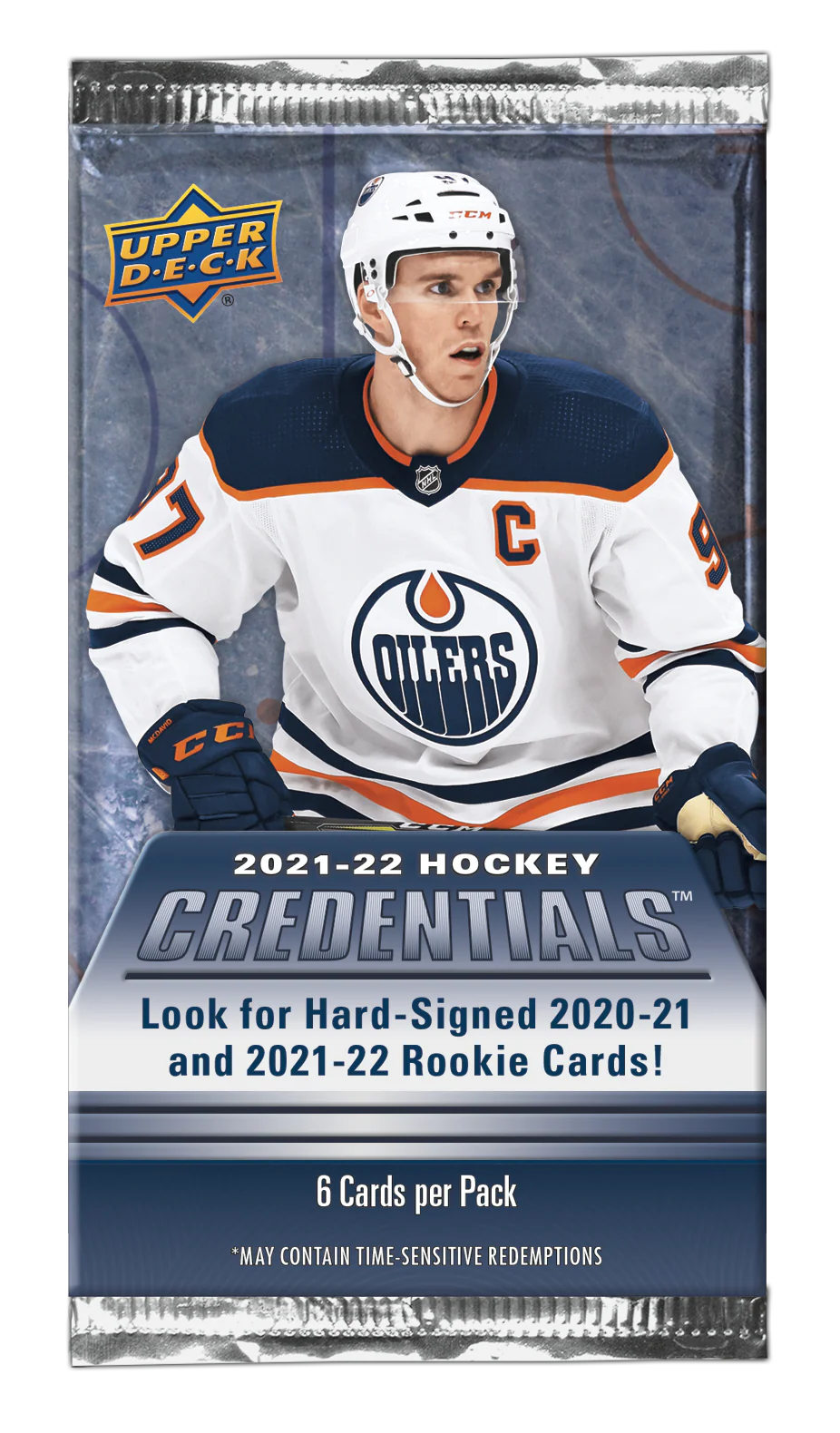 2021-22 Upper Deck Credentials Hockey Hobby Box Master Case (Case of 20 Boxes) - Image 2