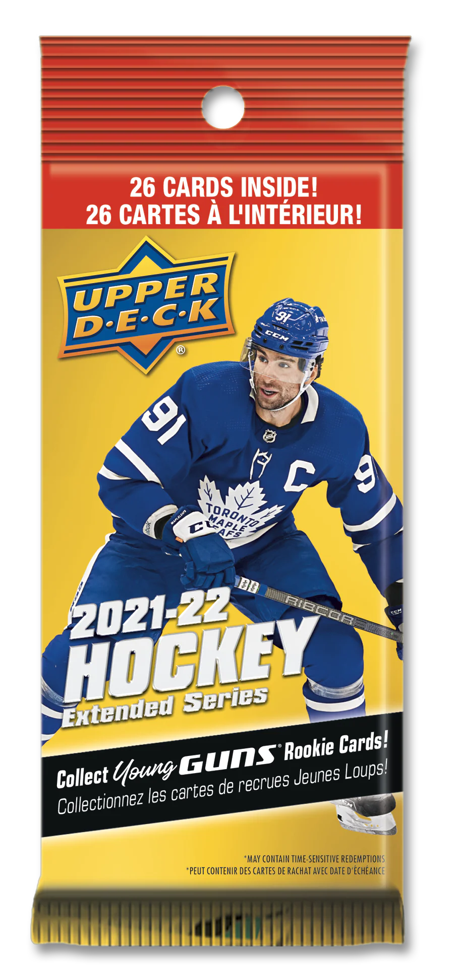 2021-22 Upper Deck Extended Hockey Fat Pack Box (Box of 18 Packs)