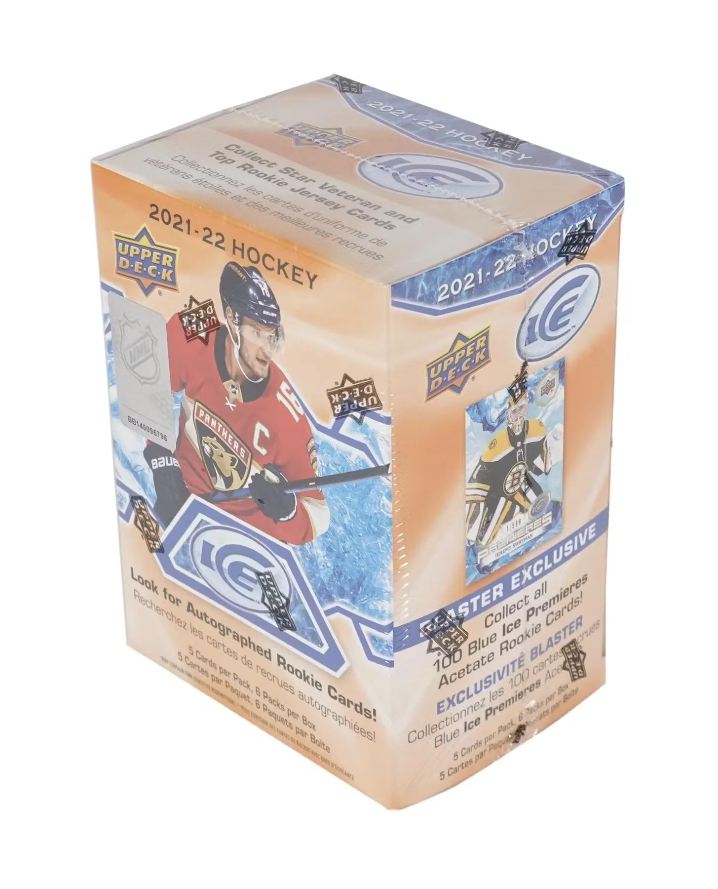 2021-22 Upper Deck Ice Hockey Blaster Box - Image 2
