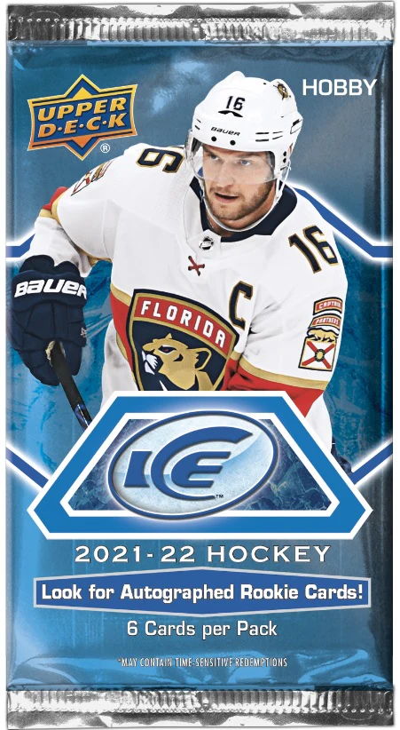 2021-22 Upper Deck Ice Hockey Hobby Box - Image 4