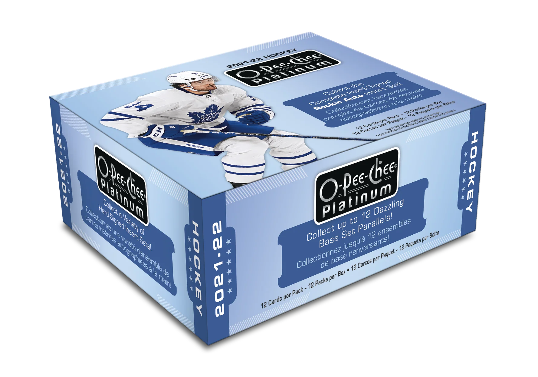 2021-22 Upper Deck O Pee Chee Platinum Hobby Box