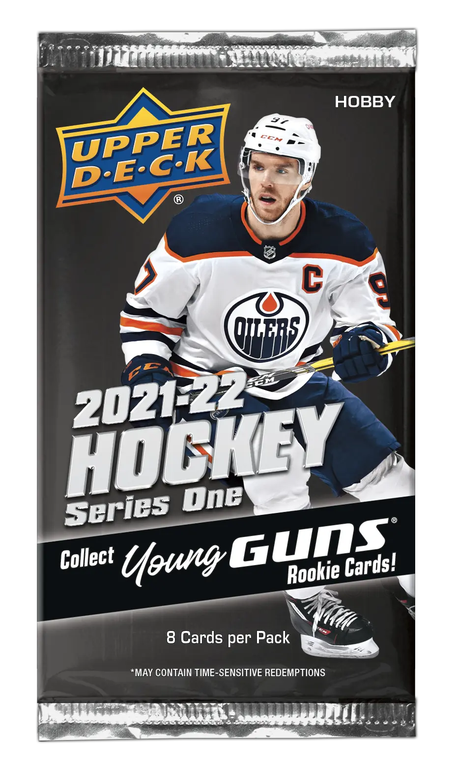 2021-22 Upper Deck Series 1 Hockey Hobby Box - Image 3