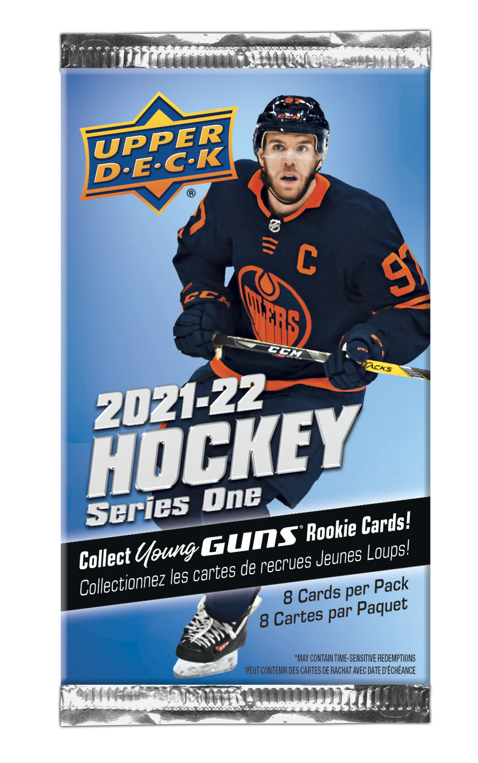 2021-22 Upper Deck Series 1 Hockey Retail Box - Image 3