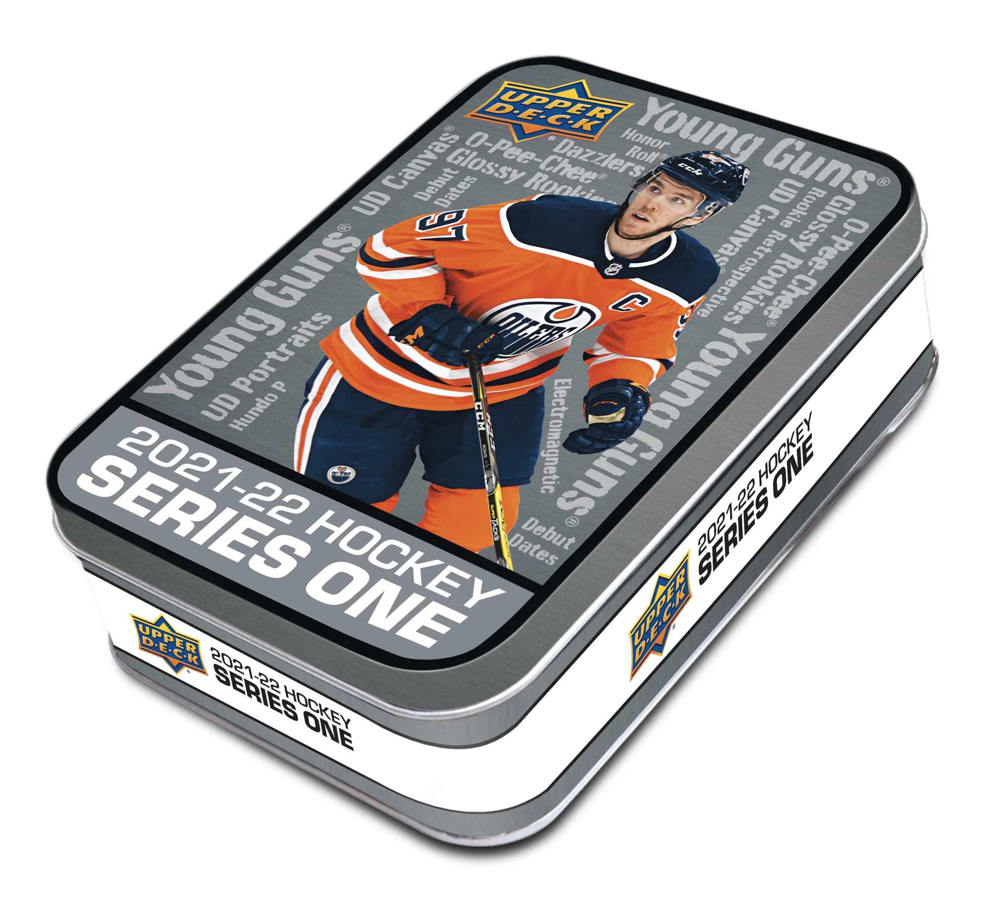 2021-22 Upper Deck Series 1 Hockey Tin Case (Case of 12 Tins) - Image 2