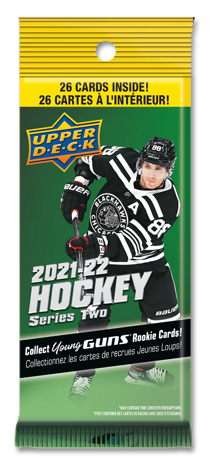 2021-22 Upper Deck Series 2 Hockey Fat Pack Case (Case of 6 Boxes )