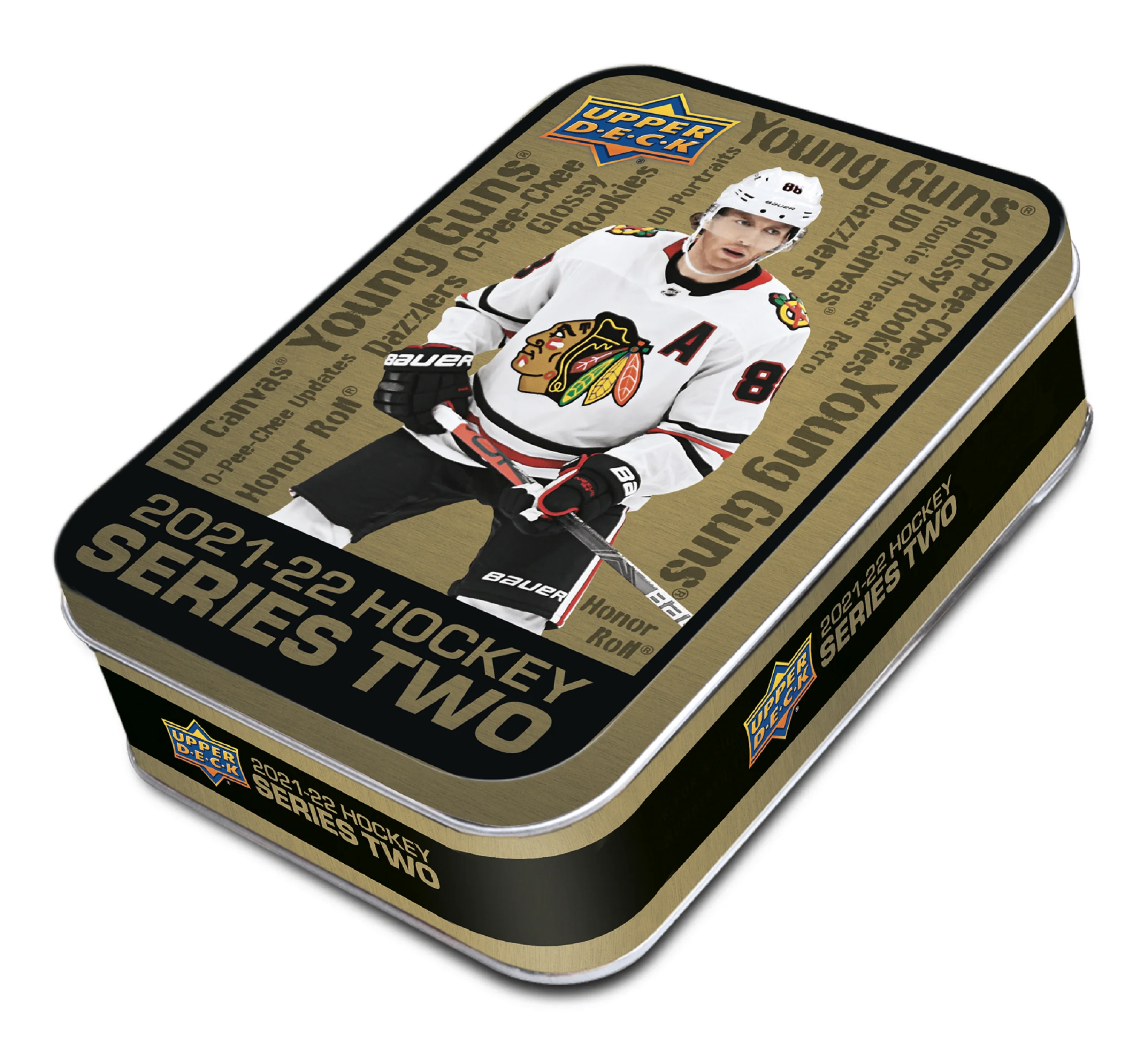 2021-22 Upper Deck Series 2 Hockey Tin Case (Case of 12 Tins) - Image 2