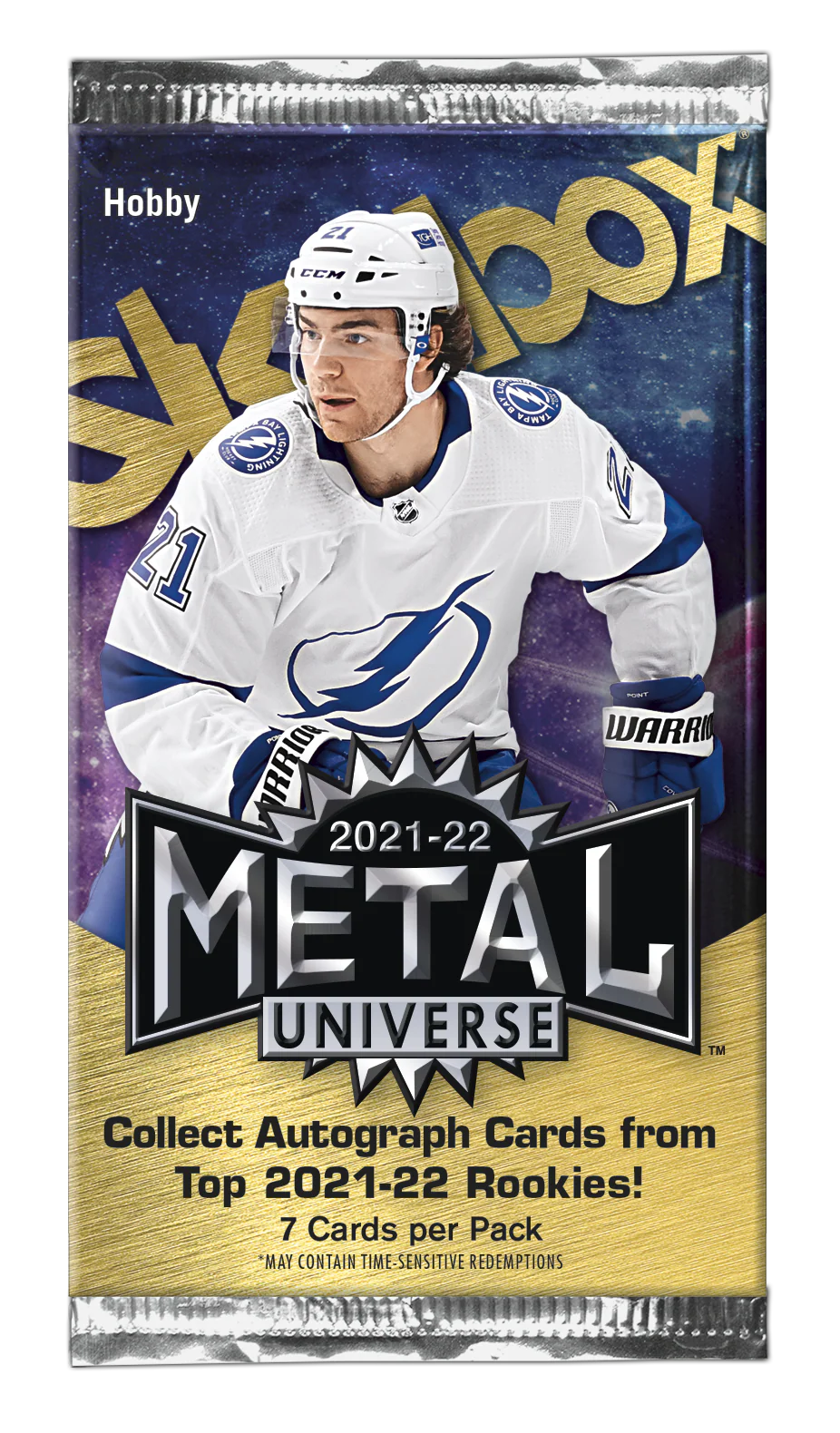 2021-22 Upper Deck Skybox Metal Universe Hobby Box Case (Case of 16 Boxes) - Image 3