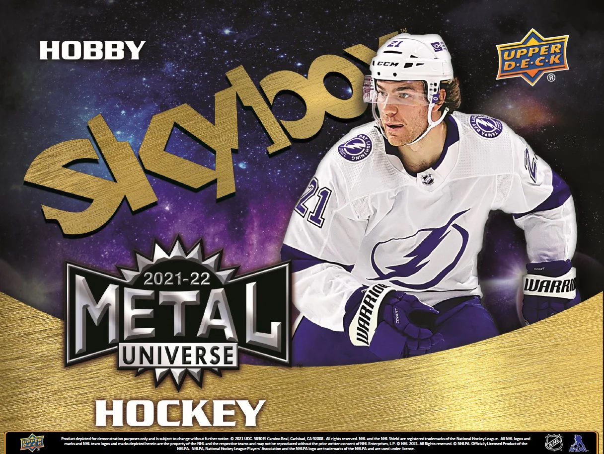 2021-22 Upper Deck Skybox Metal Universe Hobby Box - Image 2