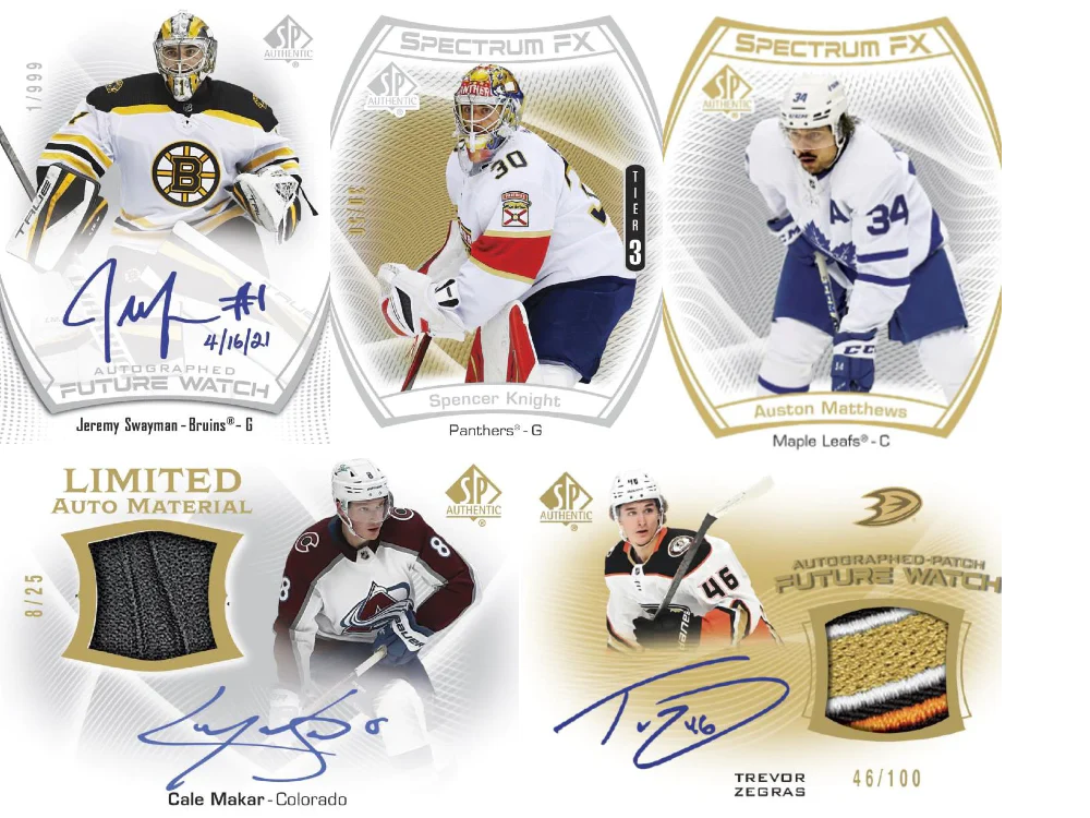 2021-22 Upper Deck SP Authentic Hockey Hobby Box - Image 3