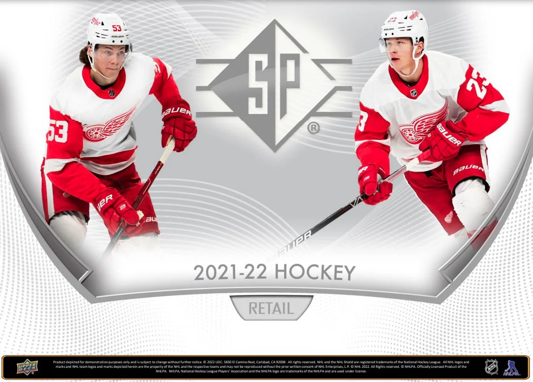 2021-22 Upper Deck SP Authentic Hockey Sealed Blaster Box - Image 4