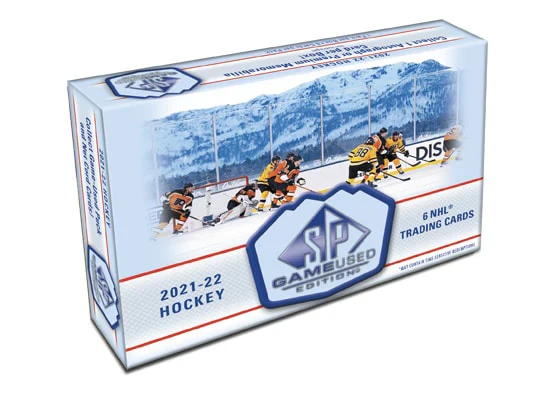 2021-22 Upper Deck SP Game Used Hobby Box Sealed Case (Case of 20 Boxes)