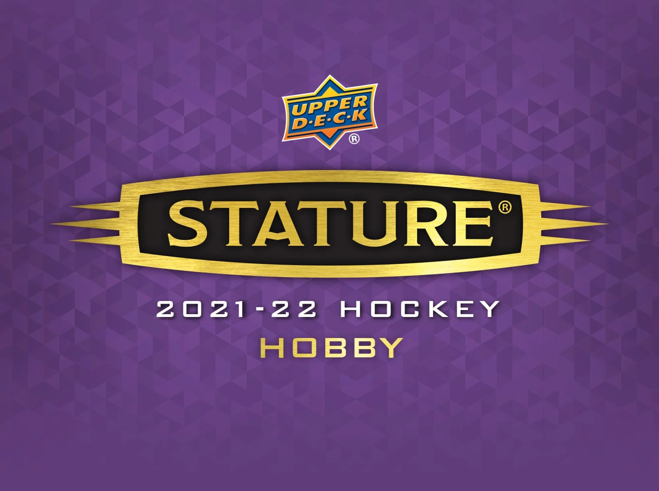 2021-22 Upper Deck Stature Hockey Hobby Box - Image 3