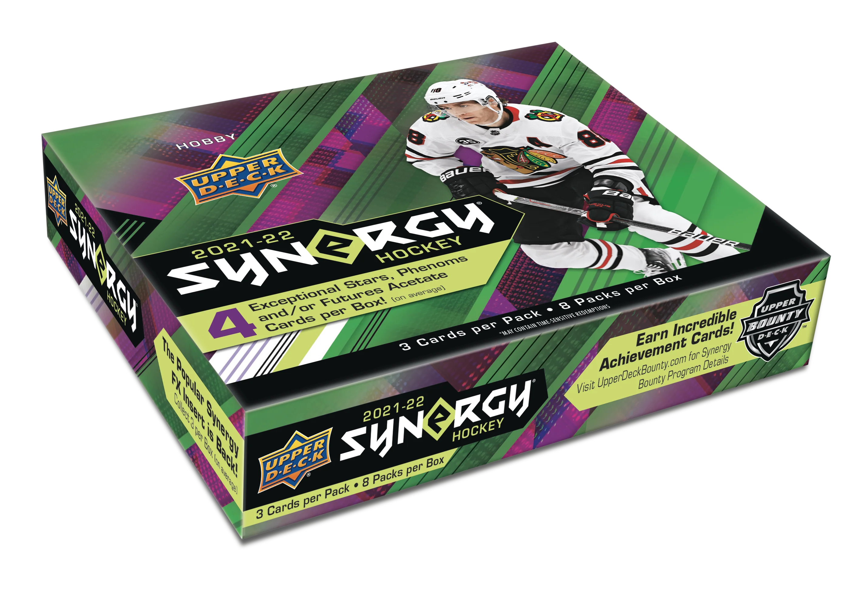 2021-22 Upper Deck Synergy Hockey Hobby Box Case (Master Case of 16 boxes)