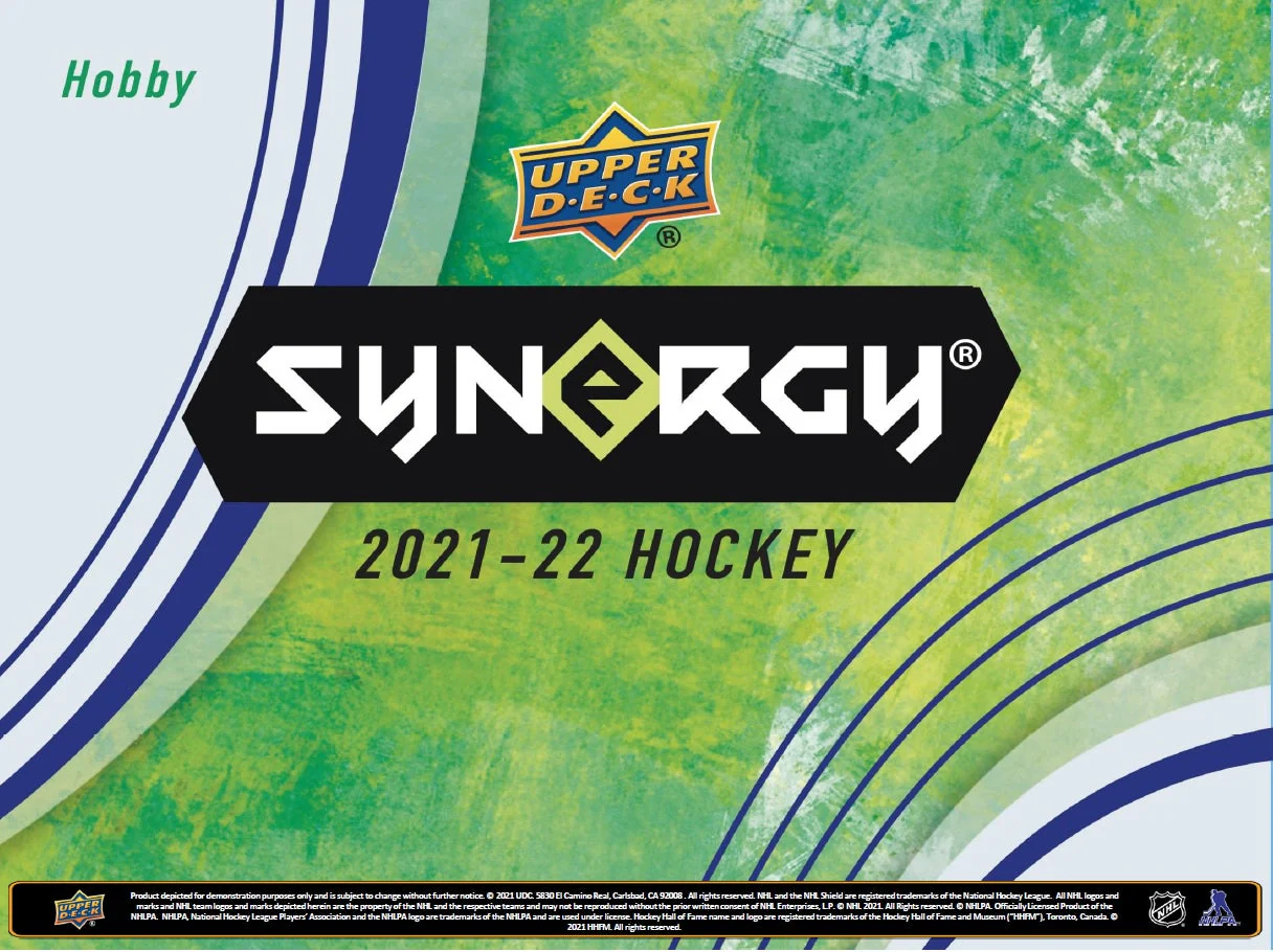 2021-22 Upper Deck Synergy Hockey Hobby Case (Inner Case of 8 boxes) - Image 3