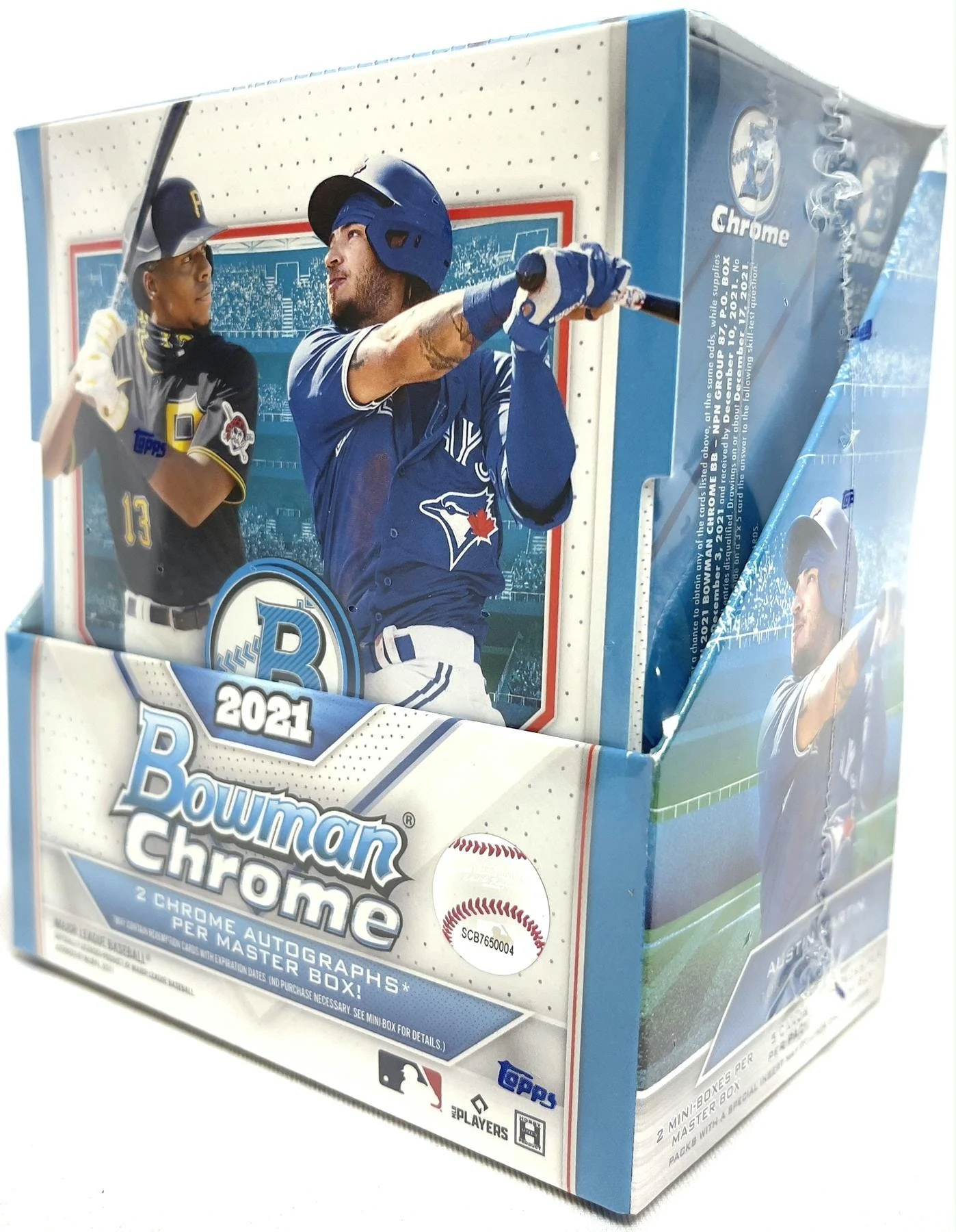 2021 Bowman Chrome Baseball Hobby Box - Image 2