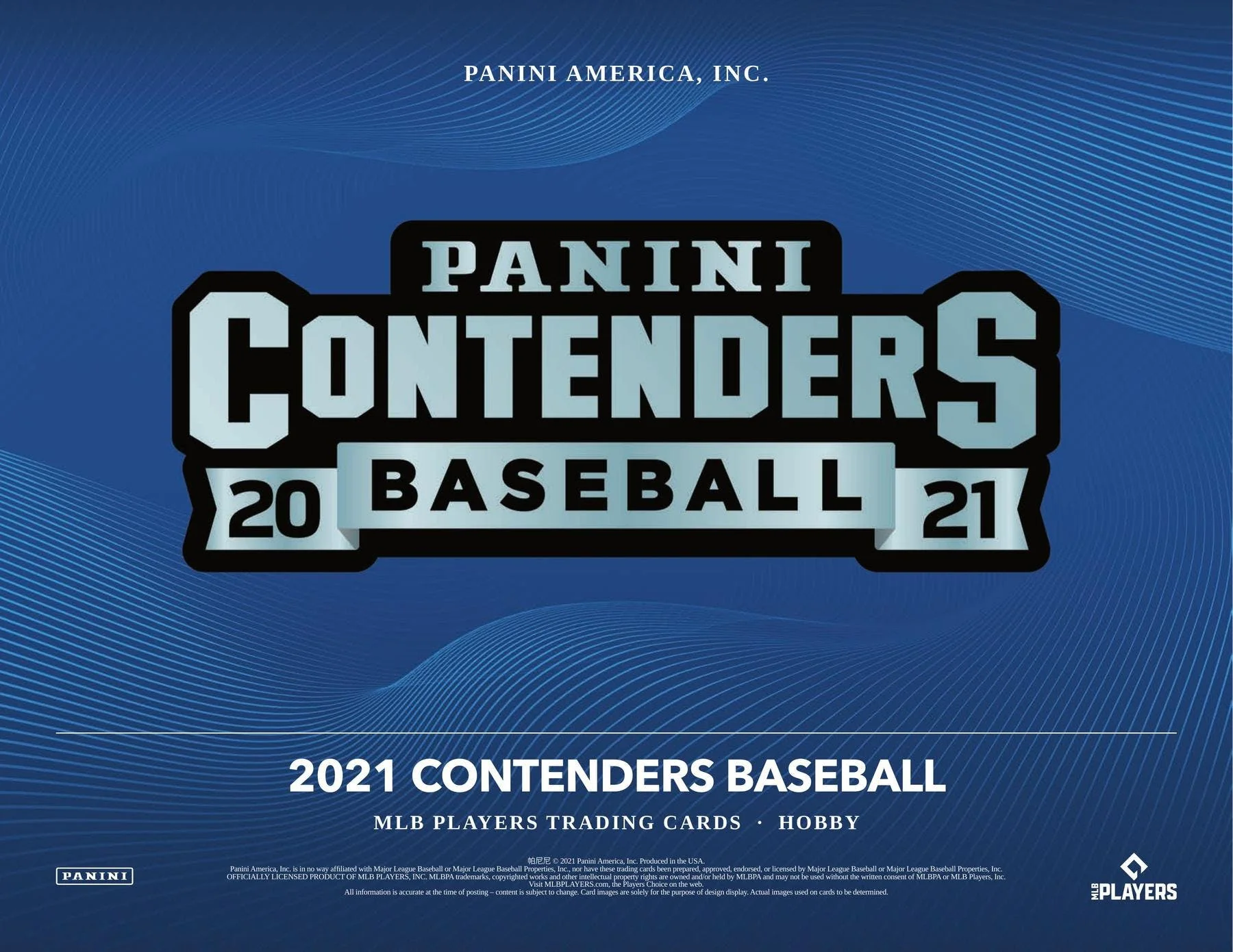 2021 Panini Contenders Baseball Hobby Box - Image 2