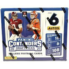 2021 Panini Contenders Draft Picks Collegiate Football Hobby